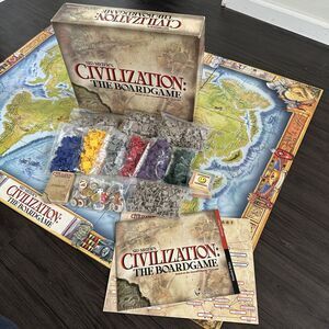VTG Sid Meier's Civilization the Board Game Eagle Games 2002 Complete